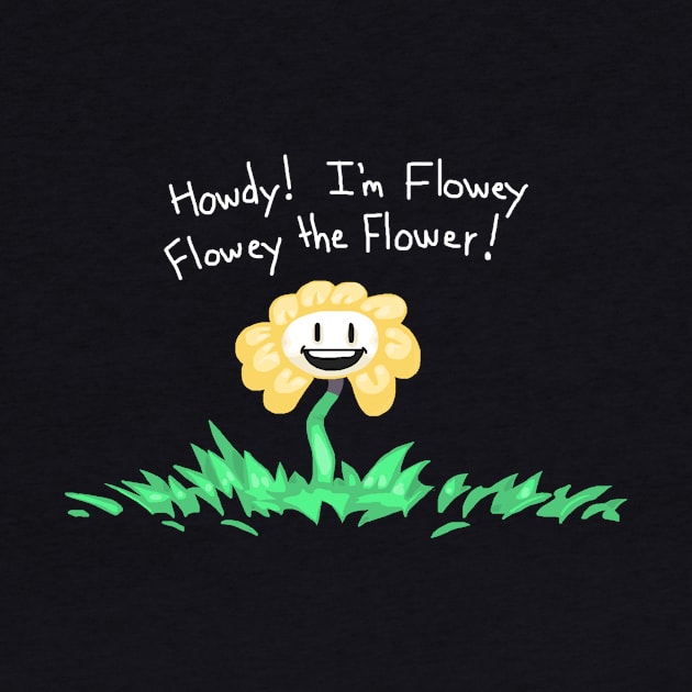 Flowey the Flower (Howdy Im Flowey!) by ControllerGeek